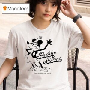 The Neighbourhood Minnie Mouse Daddy Issues T Shirt