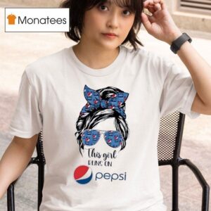 This Girl Runs On Pepsi T Shirt