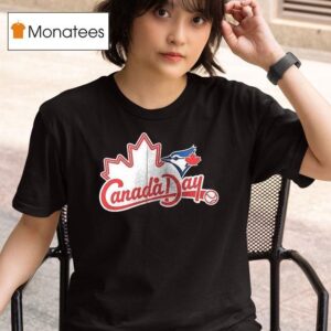 Toronto Blue Jays Canada Day Logo T Shirt