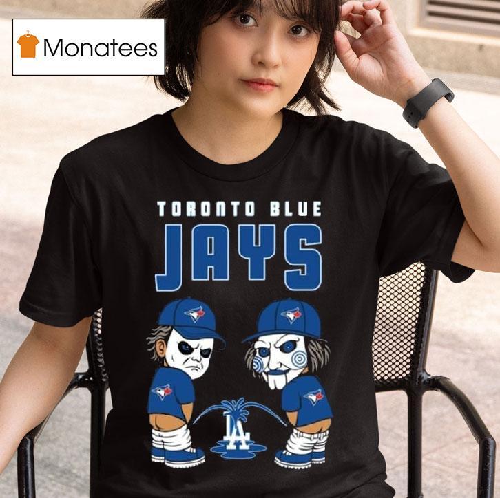 Toronto Blue Jays Peeing La Dodgers T Shirt