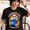 Trash Panda Dumpster Fire Response Team Ugly Christmas T Shirt