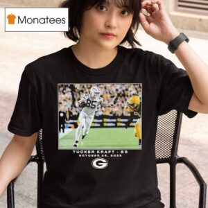 Tucker Kraft October Green Bay Packers Nfl Features Week T Shirt
