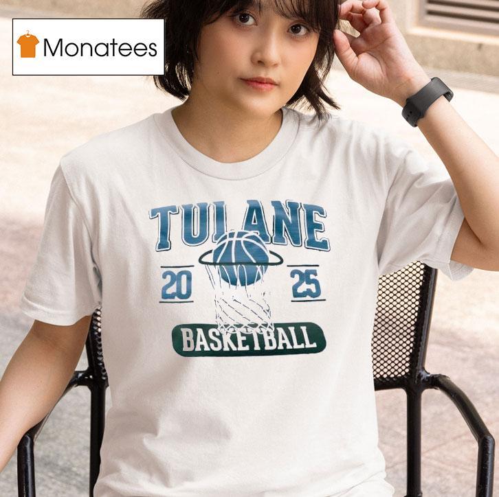 Tulane Green Wave Basketball T Shirt