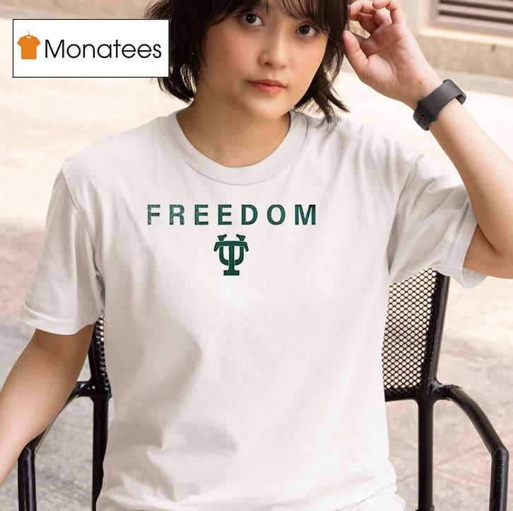 Tulane Green Wave X Tulane University X Charlie Kirk Freedom T Shirt