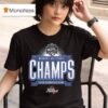 Tulsa Golden Hurricane Women S Volleyball Champions T Shirt