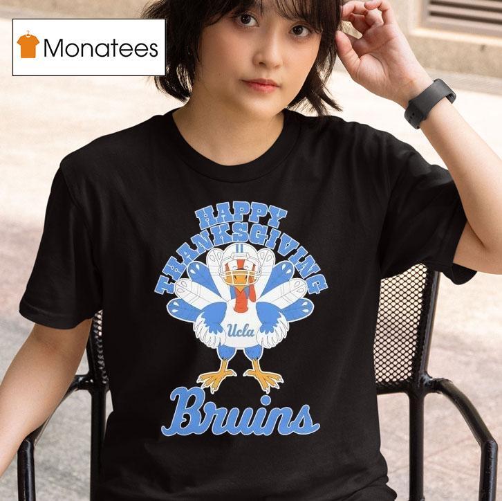 Ucla Bruins Happy Thanksgiving Turkey T Shirt