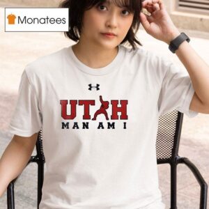 Utah Utes Man Am I Logo T Shirt