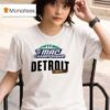 Western Michigan Broncos Mac Championship Detroit Bound T Shirt