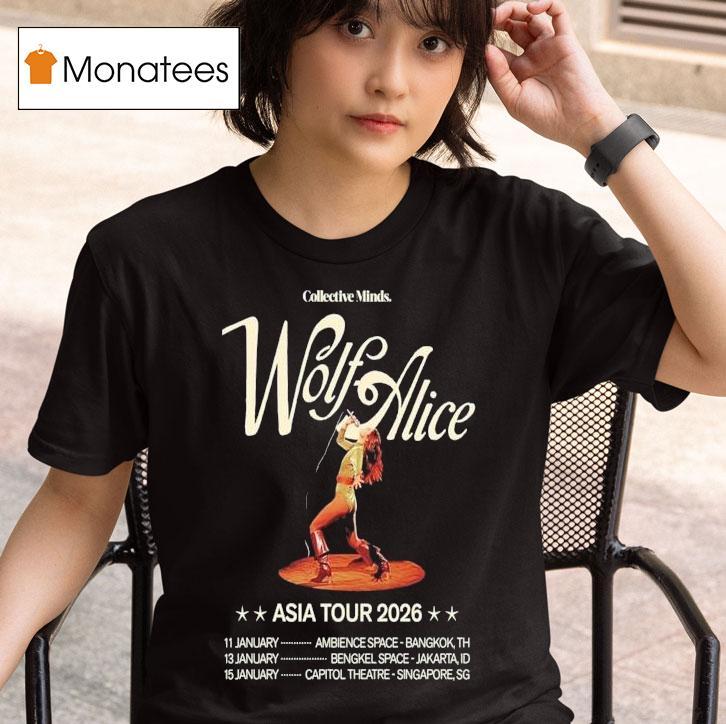 Wolf Alice Asia Tour T Shirt