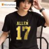 Wyoming Cowboys Josh Allen Signature T Shirt