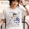 Yoshinobu Yamamoto Caricature Los Angeles Dodgers T Shirt
