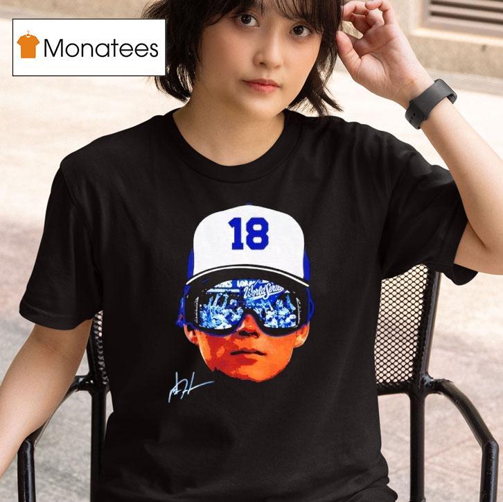 Yoshinobu Yamamoto Sunglasses Mvp Los Angeles Dodgers Mlb Baseball Champions Signature T Shirt