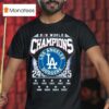 Bb World Champions Los Angeles Dodgers T Shirt