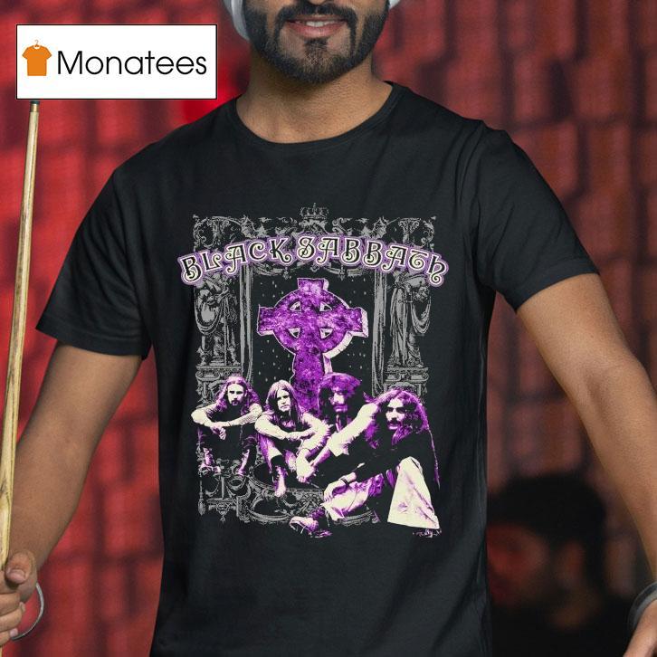 Black Sabbath Cross Group T Shirt Black Sabbath Cross Group T Shirt