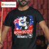Bon Scott The Pride Of Fremantle Stamp T Shirt