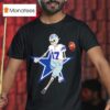 Brandon Aubrey Dallas Cowboys Skeleton T Shirt