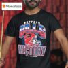 Buffalo Bills Football Road To Victory Helmet Logo T Shirt