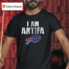 Buffalo Bills I Am Antifa Against Fascism T Shirt