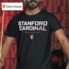 Cardinal Stanford Cardinal Courtside Basketball Performance T Shirt