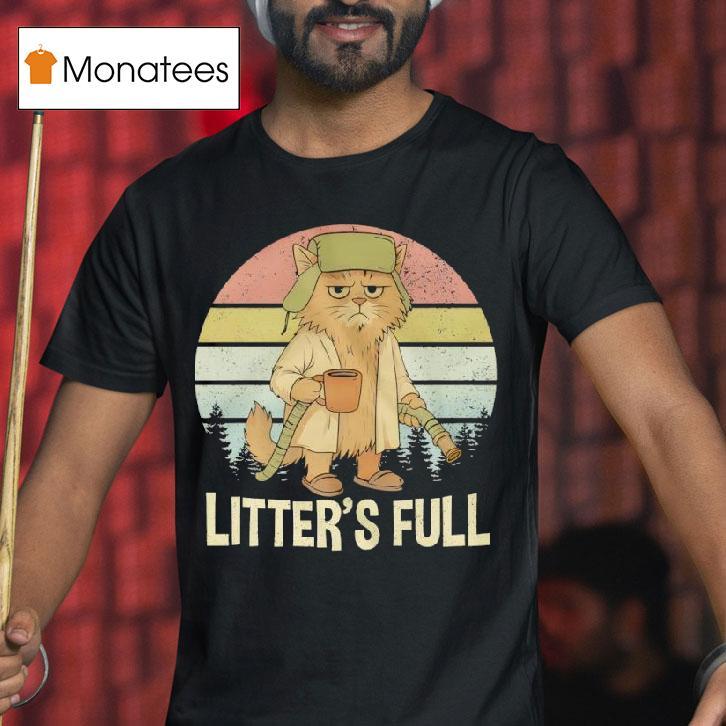 Cat Litter S Full Vintage T Shirt Cat Litter S Full Vintage T Shirt