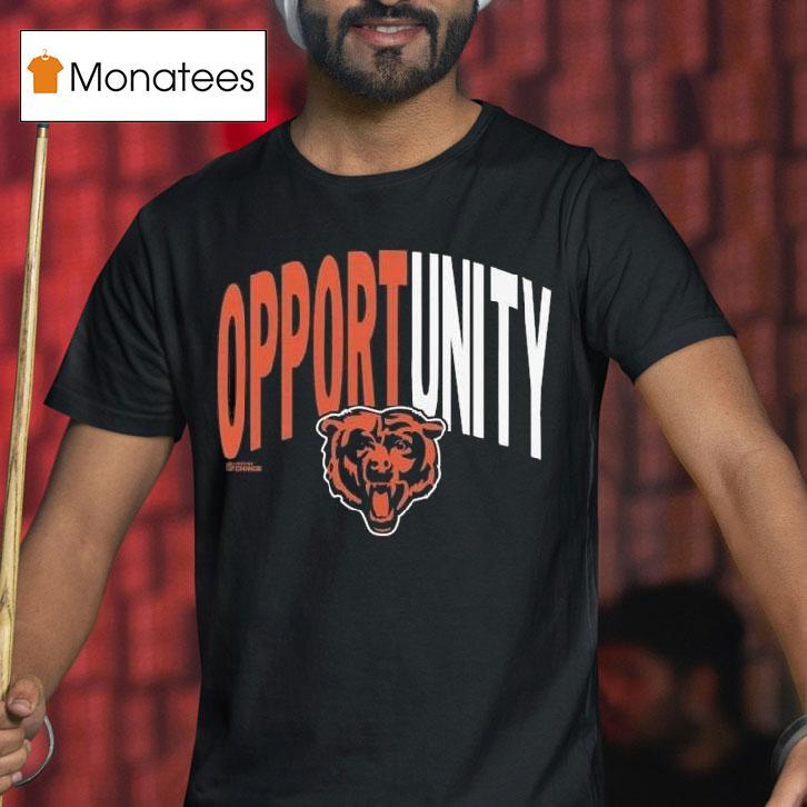 Chicago Bears Inspire Change Opportunity Tri Blend T Shirt Chicago Bears Inspire Change Opportunity Tri Blend T Shirt