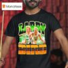 Christian Gonzalez Wearing Larry Bird T Shirt