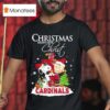 Christmas Begins With Christ Arizona Cardinals X Snoopy And Charlie Brown T Shirt