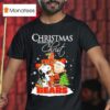Christmas Begins With Christ Chicago Bears X Snoopy And Charlie Brown T Shirt