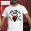 Cincinnati Ohio Stranger Things Hellfire T Shirt