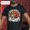 Creepmas Yule Shall Not Pass Wizard Santa Christmas T Shirt