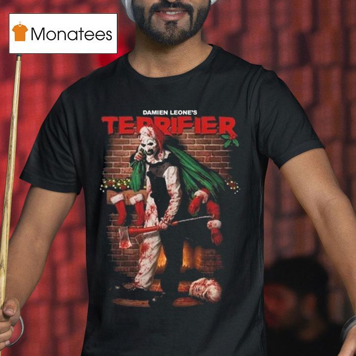Damien Leone S Terrifier A Christmas T Shirt Damien Leone S Terrifier A Christmas T Shirt