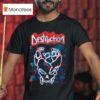 Destruction Years Anniversary Skull T Shirt