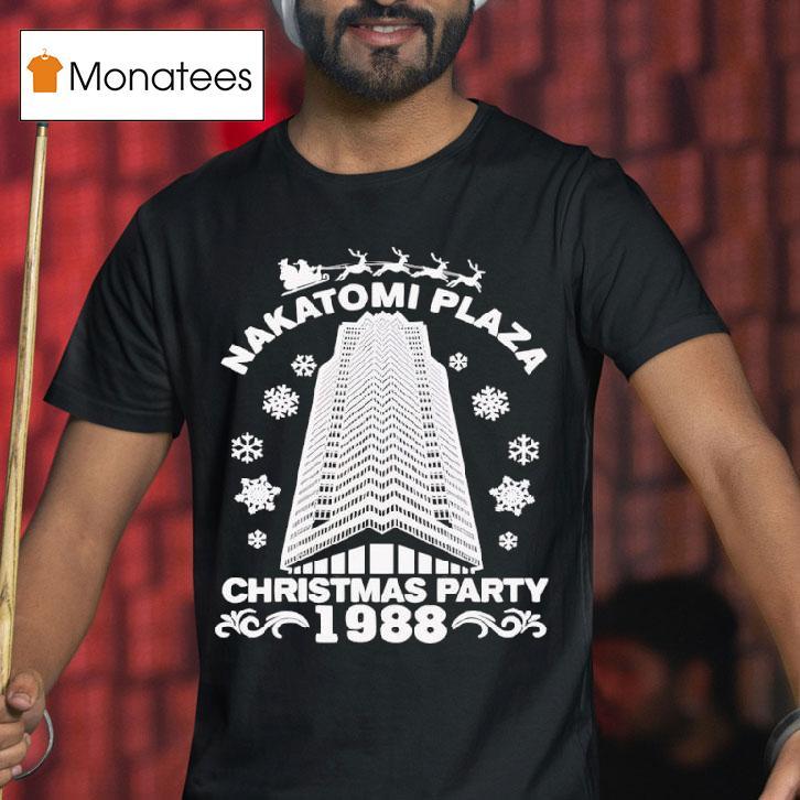 Die Hard Nakatomi Plaza Christmas Party T Shirt Die Hard Nakatomi Plaza Christmas Party T Shirt