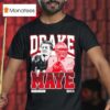 Drake Maye New England Patriots Football Quarterback T Shirt