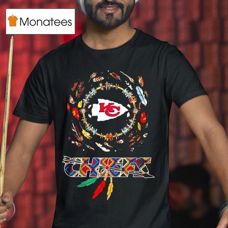 Dreamcatcher Motif X Kansas City Chiefs Vintage Graphic T Shirt Dreamcatcher Motif X Kansas City Chiefs Vintage Graphic T Shirt