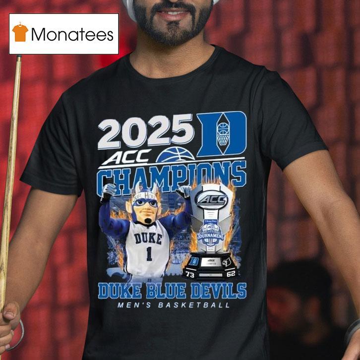 Duke Blue Devils Acc Champions Masco T Shirt Duke Blue Devils Acc Champions Masco T Shirt
