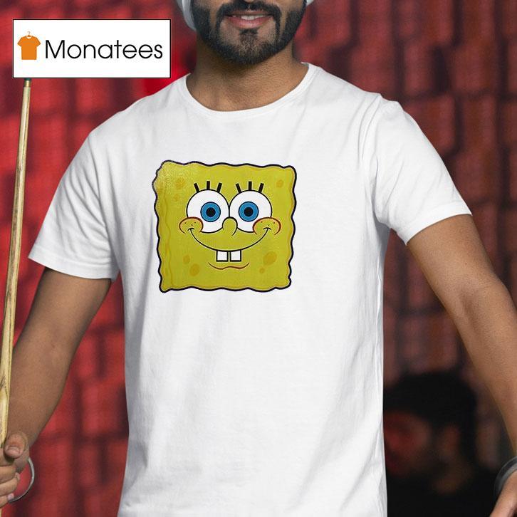 Edmonton Oilers X Squarepants Th Anniversary Cartoon T Shirt Edmonton Oilers X Squarepants Th Anniversary Cartoon T Shirt