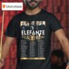 Elefante Tour Anniversary T Shirt