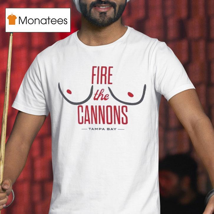 Fire The Cannons Nfl Tampa Bay Buccaneers T Shirt Fire The Cannons Nfl Tampa Bay Buccaneers T Shirt
