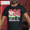 Fly Philadelphia Eagles Fly Pss Dog Peeing T Shirt