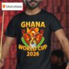 Ghana World Cup Graphic T Shirt