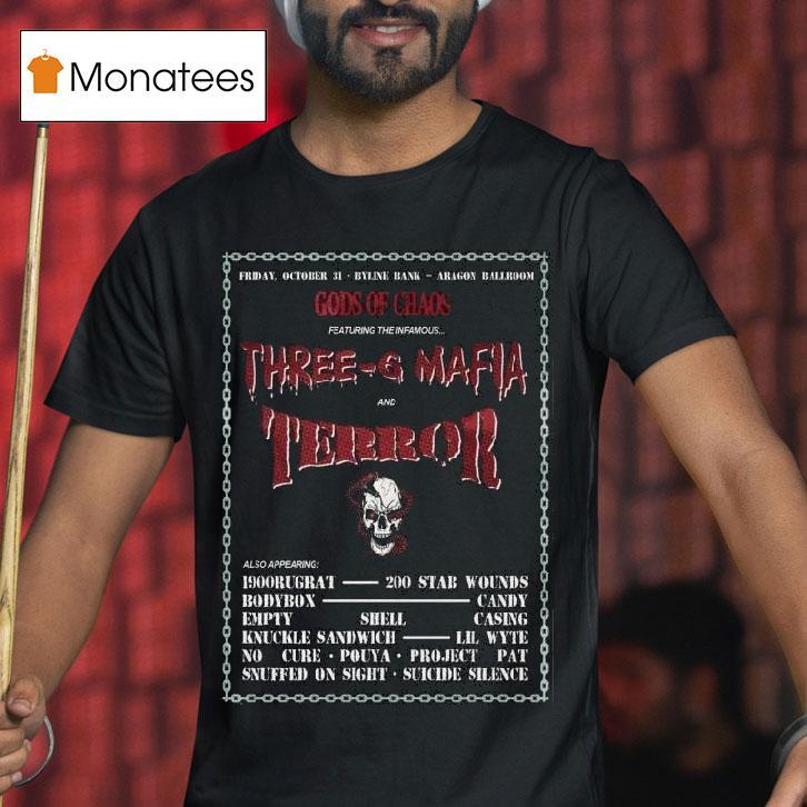 Gods Of Chaos October Halloween Chicago Il T Shirt Gods Of Chaos October Halloween Chicago Il T Shirt