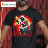 Godzilla Ramen Kaiju Santazilla Christmas T Shirt
