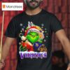 Grinch And Minnesota Vikings Christmas Theme Helme T Shirt