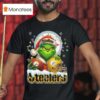 Grinch X Pittsburgh Slers Ball And Helmet Merry Christmas T Shirt
