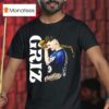 Griz Grant Kwiecinski Holding Saxophone Portrai T Shirt