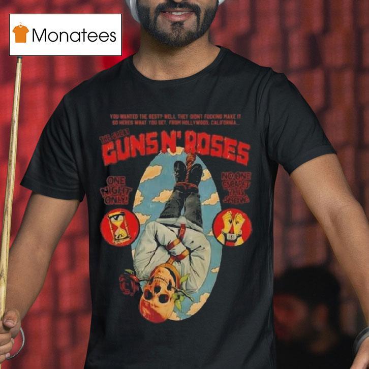 Guns N Roses Budapest T Shirt Guns N Roses Budapest T Shirt