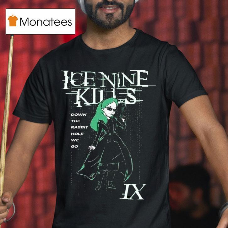 Ice Nine Kills Th Annual Too Evil For Children X Disney Alice Down The Rabbit Hole We Go Malice In Wonderland T Shirt Ice Nine Kills Th Annual Too Evil For Children X Disney Alice Down The Rabbit Hole We Go Malice In Wonderland T Shirt