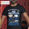 Indianapolis Colts Nd Anniversary Snoopy And Charlie Brown High Figh T Shirt