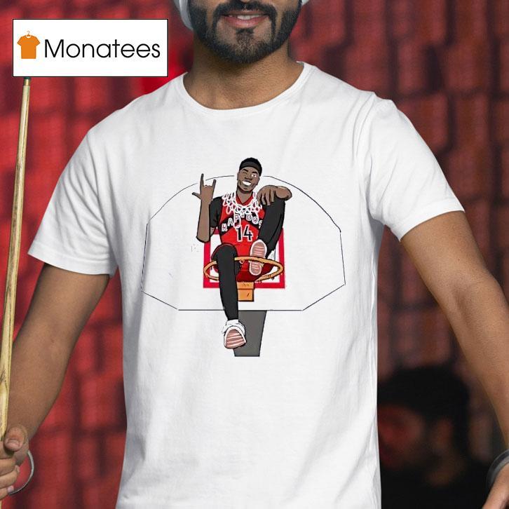 Jakobe Walter Toronto Raptors Basketball Player Circle T Shirt Jakobe Walter Toronto Raptors Basketball Player Circle T Shirt